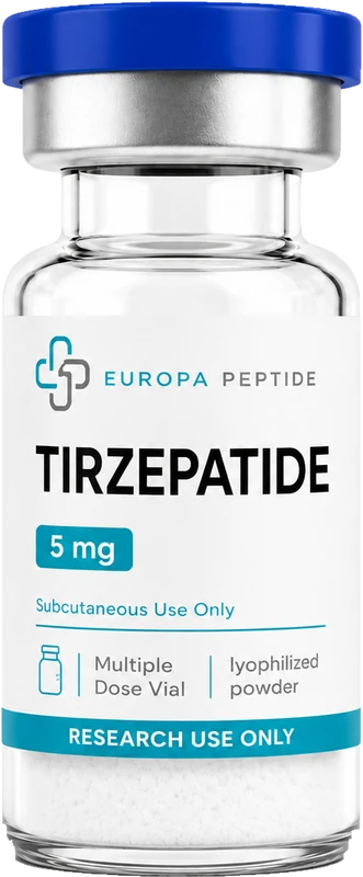 Tirzepatide, research vial