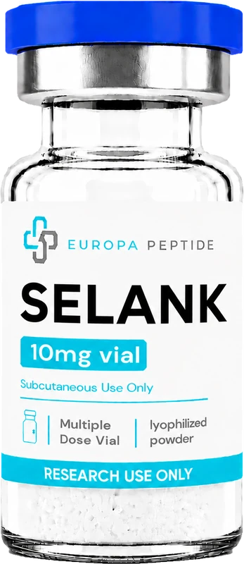Selank 10mg, research vial