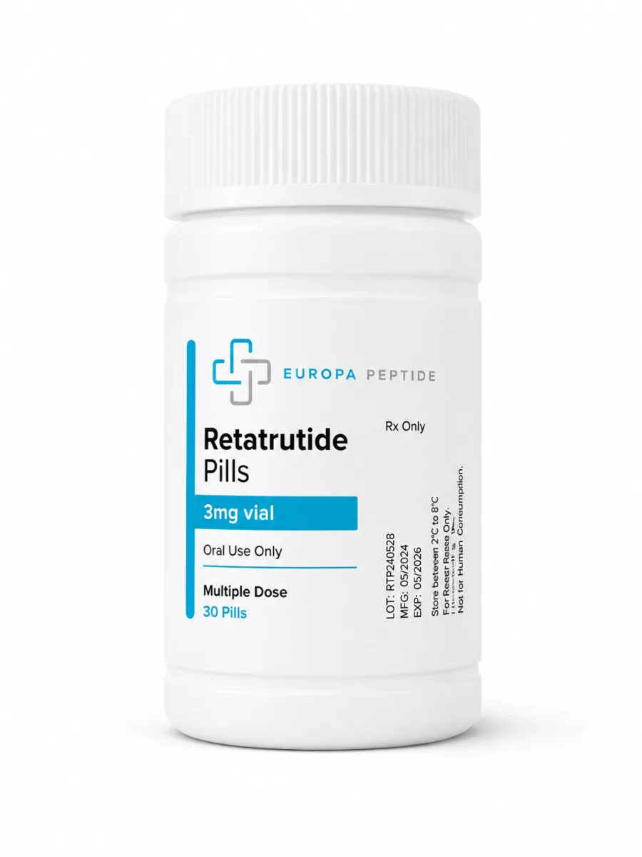 Retatrutide Tabletten 3mg, Forschungs-Vial