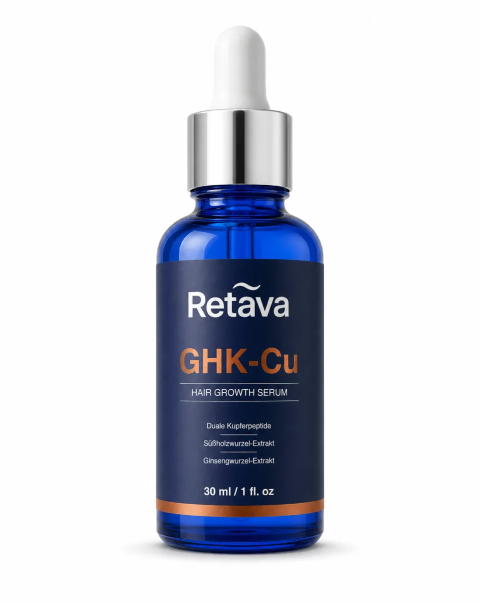 GHK-Cu Hair Growth Serum, research vial