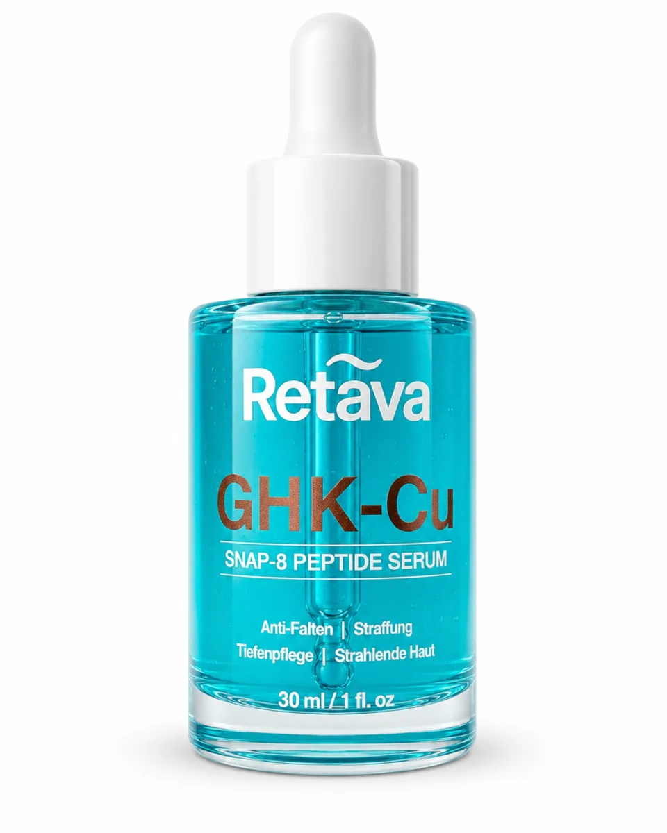 GHK-Cu & SNAP-8 Peptide Face Serum, research vial